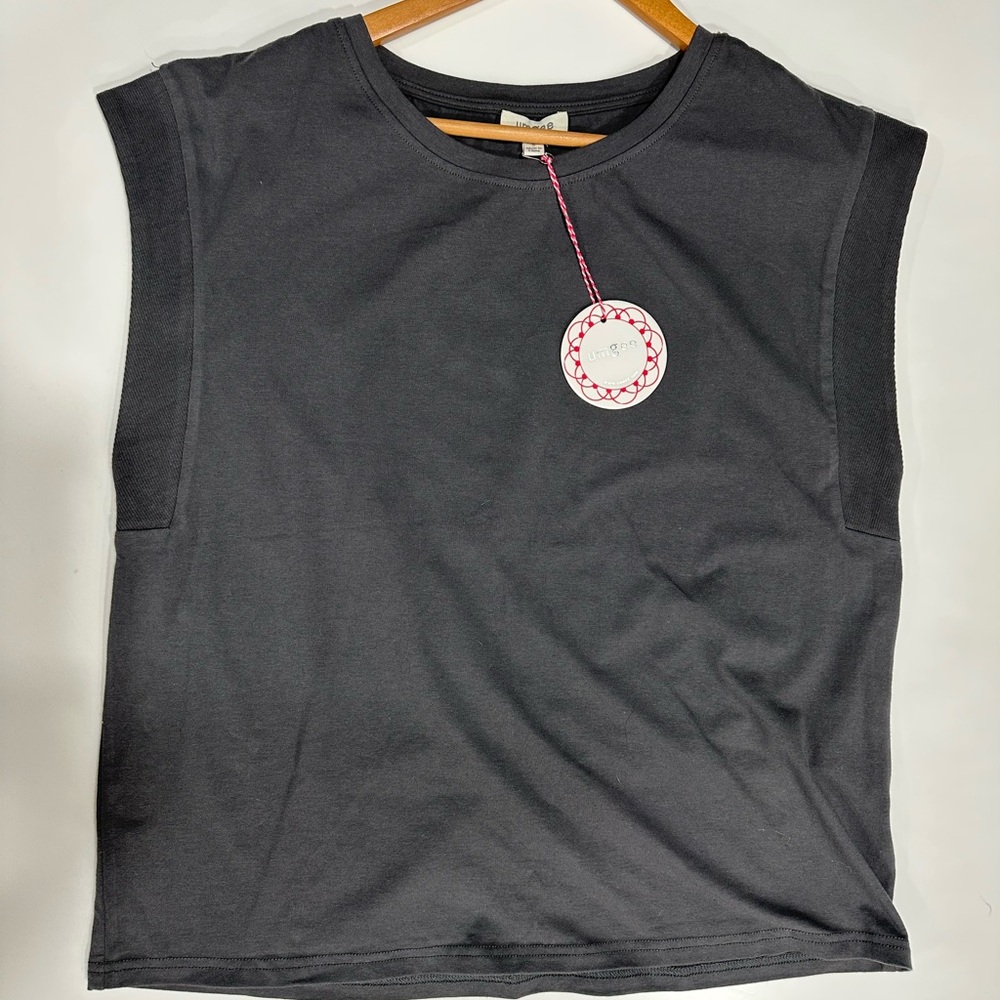 Umgee Women's Charcoal Sleeveless Top
